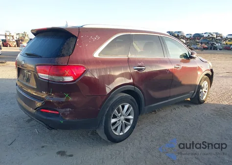 2017 Kia Sorento 3.3L Lx из США, поврежденный, VIN 5XYPGDA52HG326044